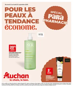 Auchan couverture de brochure