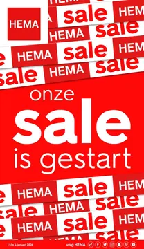 HEMA folder voorblad