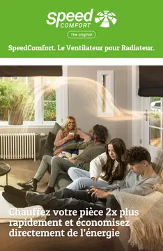 SpeedComfort couverture de brochure