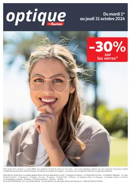 Auchan couverture de brochure