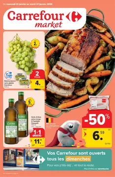Carrefour Market  couverture de brochure