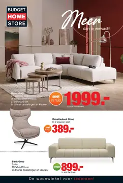 Budget Home Store folder voorblad