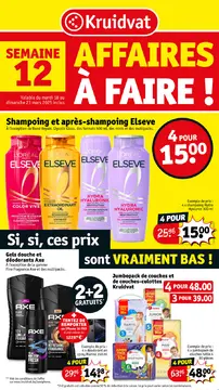 Kruidvat couverture de brochure