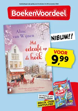 BoekenVoordeel folder voorblad