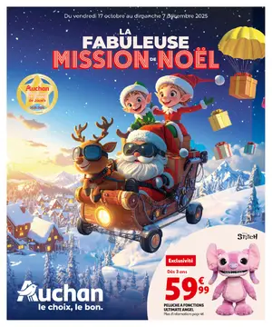 Auchan couverture de brochure