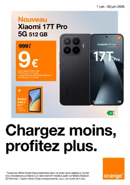 Orange couverture de brochure