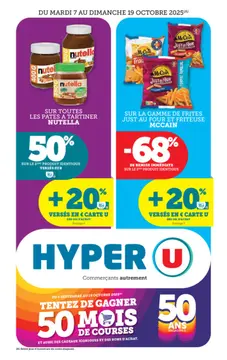 Hyper U couverture de brochure