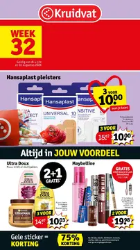 Kruidvat folder voorblad