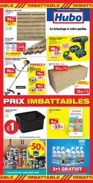 Hubo couverture de brochure