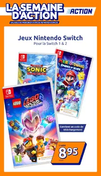 Action couverture de brochure