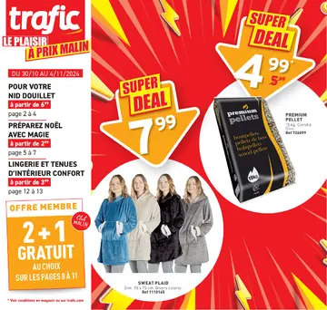 Trafic couverture de brochure