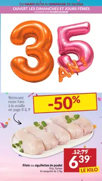 Intermarché couverture de brochure