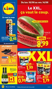 Lidl couverture de brochure