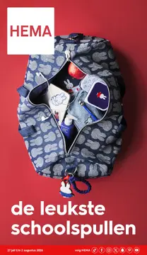 HEMA folder voorblad