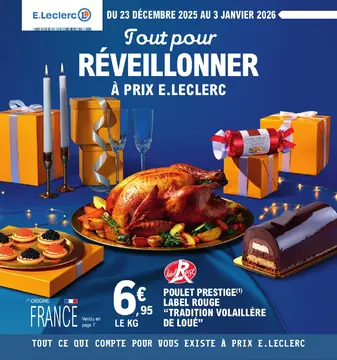 E.Leclerc couverture de brochure