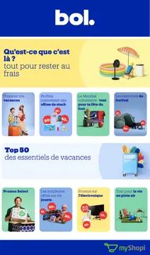 Bol.com couverture de brochure