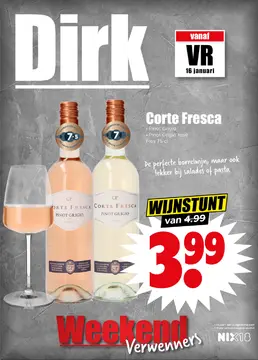 Dirk Weekendverwenners folder voorblad