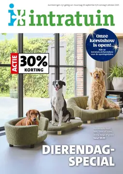 Intratuin folder voorblad