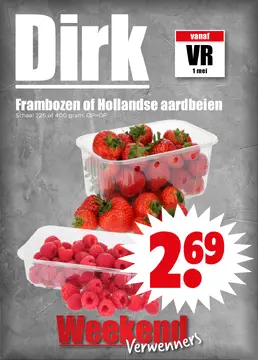 Dirk Weekendverwenners folder voorblad