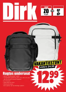 Dirk kanskoopjes folder voorblad