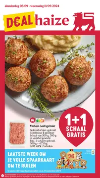 Delhaize folder voorblad