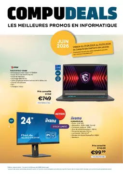 CompuDeals couverture de brochure