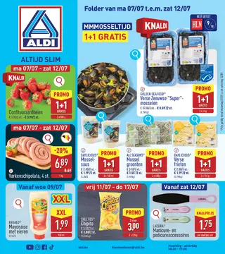 ALDI couverture de brochure