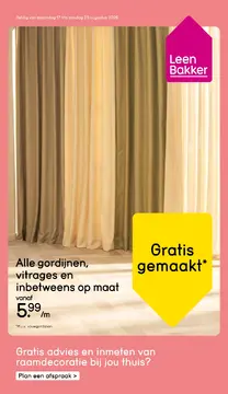 Leen Bakker folder voorblad
