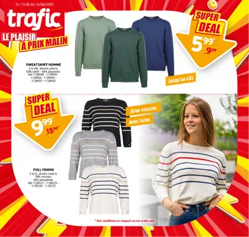 Trafic couverture de brochure
