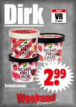 Dirk Weekendverwenners folder voorblad