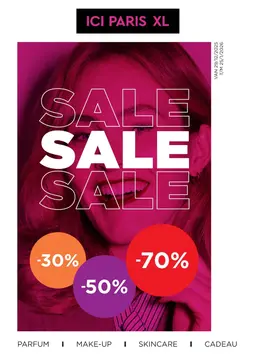 ICI PARIS XL folder voorblad