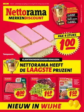 Nettorama folder voorblad