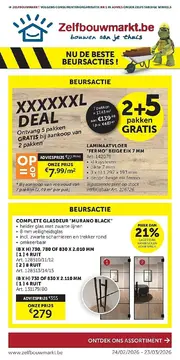 Zelfbouwmarkt folder voorblad
