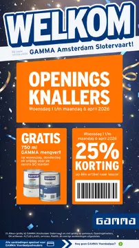 GAMMA folder voorblad