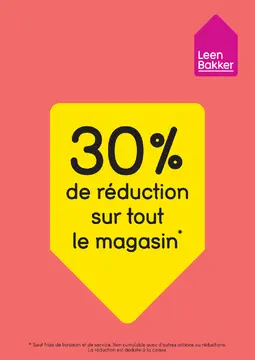 Leen Bakker couverture de brochure