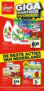 Vomar folder voorblad