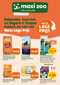 Maxi Zoo folder voorblad