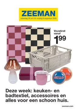 Zeeman folder voorblad