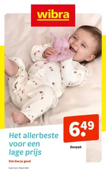 Wibra folder voorblad