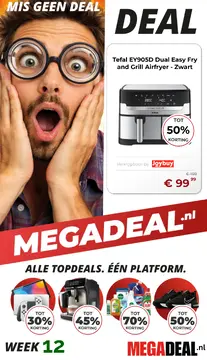 MegaDeal folder voorblad