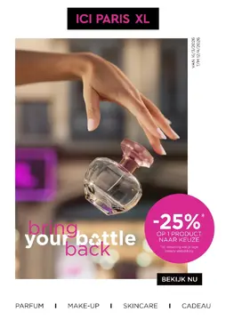 ICI PARIS XL folder voorblad