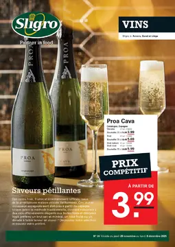 Sligro couverture de brochure