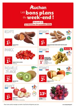 Auchan couverture de brochure