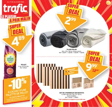 Trafic couverture de brochure