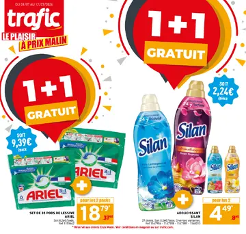 Trafic couverture de brochure
