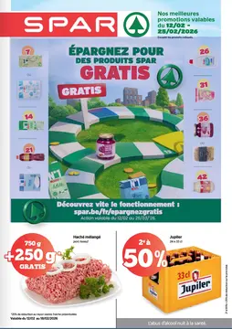 SPAR couverture de brochure