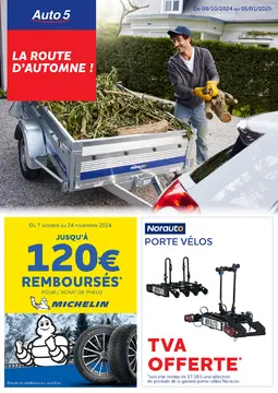 Auto 5 couverture de brochure