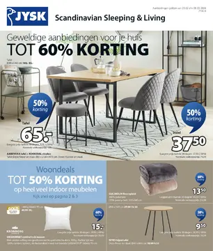 JYSK folder voorblad