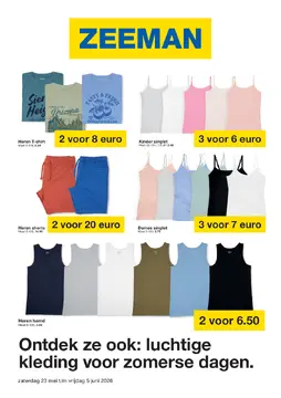 Zeeman folder voorblad