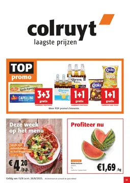 Colruyt folder voorblad